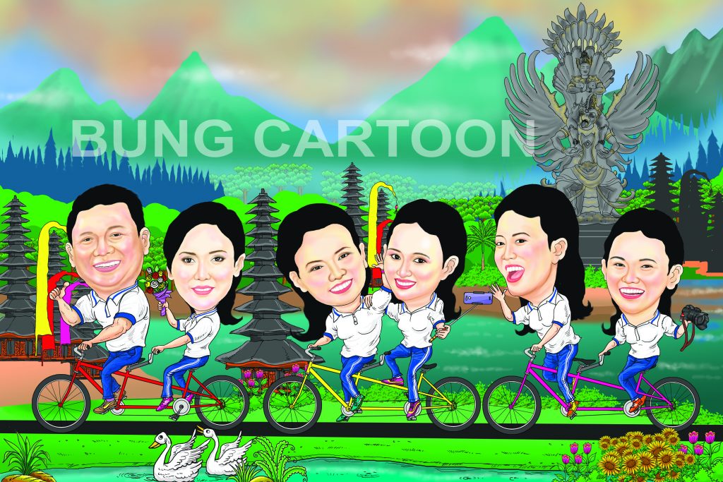 karikatur keluarga TNI AL